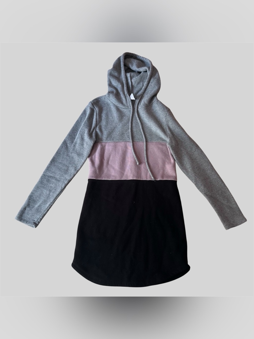 Junior’s No Boundaries Sweatshirt Mini Dress